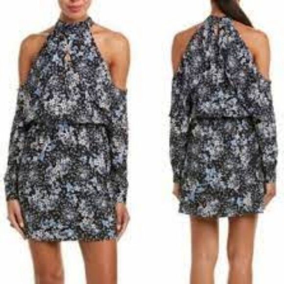 NWT Parker Floral Mini Dress - Picture 2 of 9